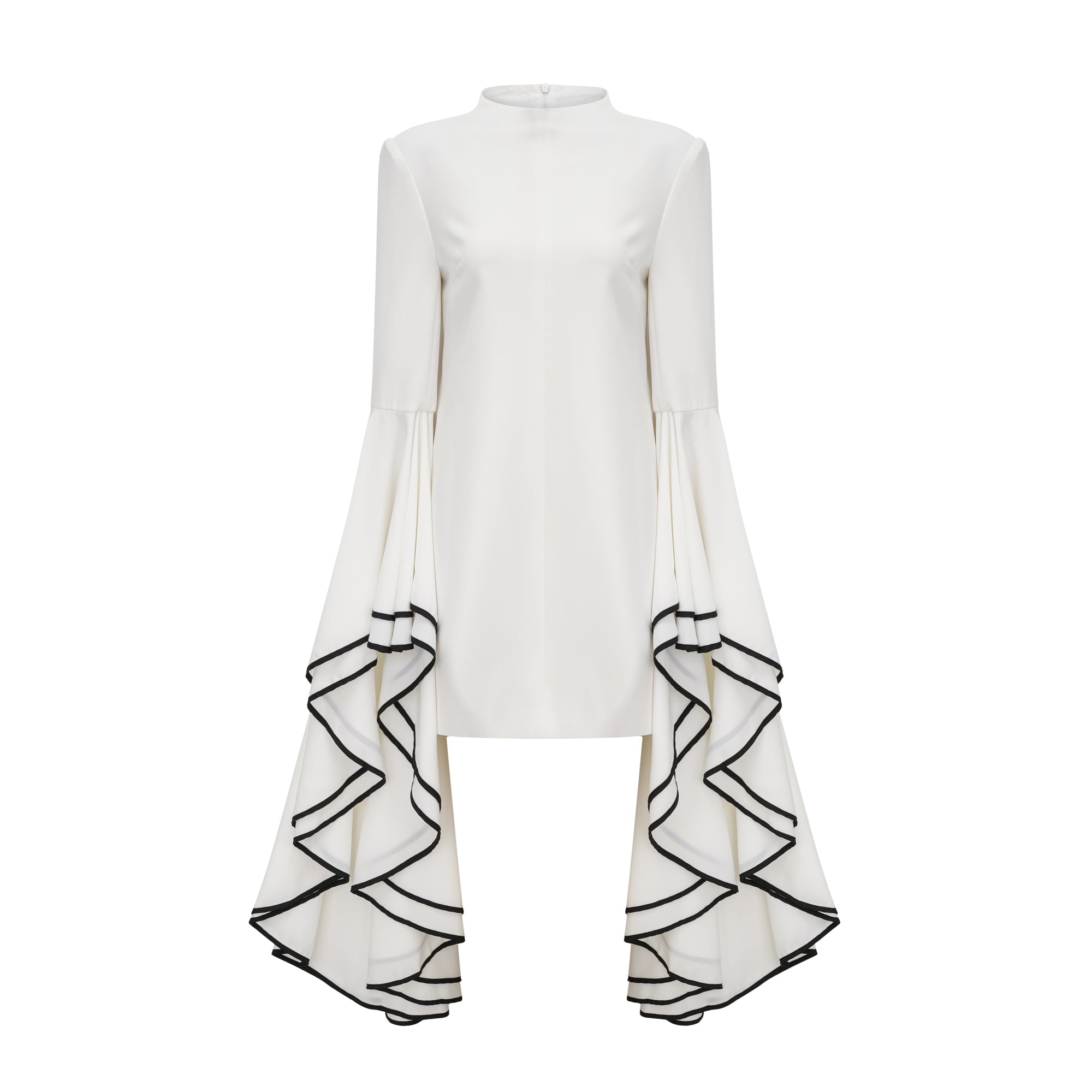 Madeleine ruffle-sleeve dress (Final Sale-US Only)