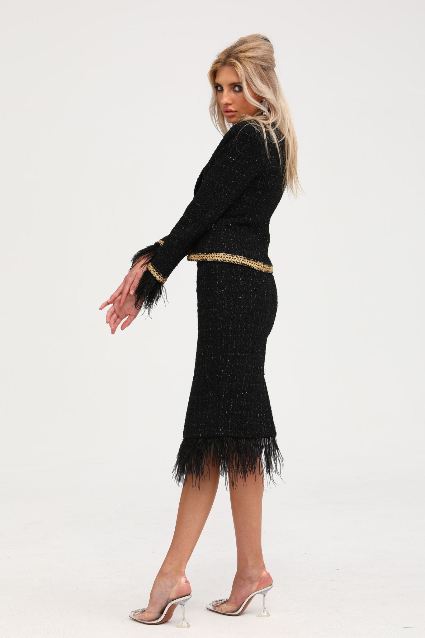 Maedhbh jacket & skirt matching set