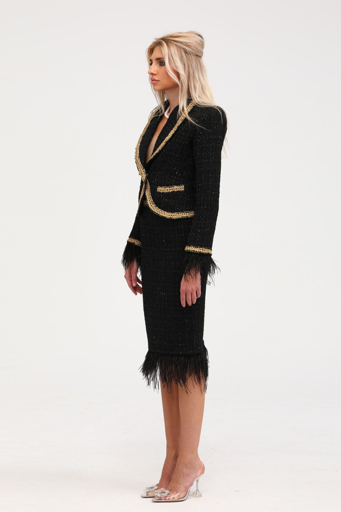 Maedhbh jacket & skirt matching set