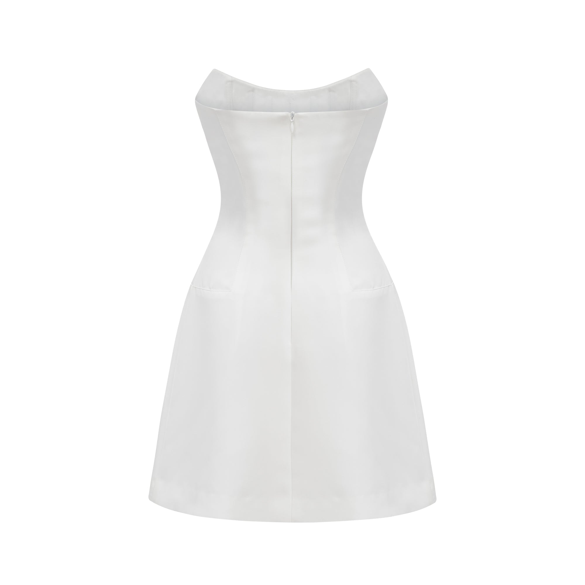 Melisande white embellished mini dress (Final Sale-US Only)