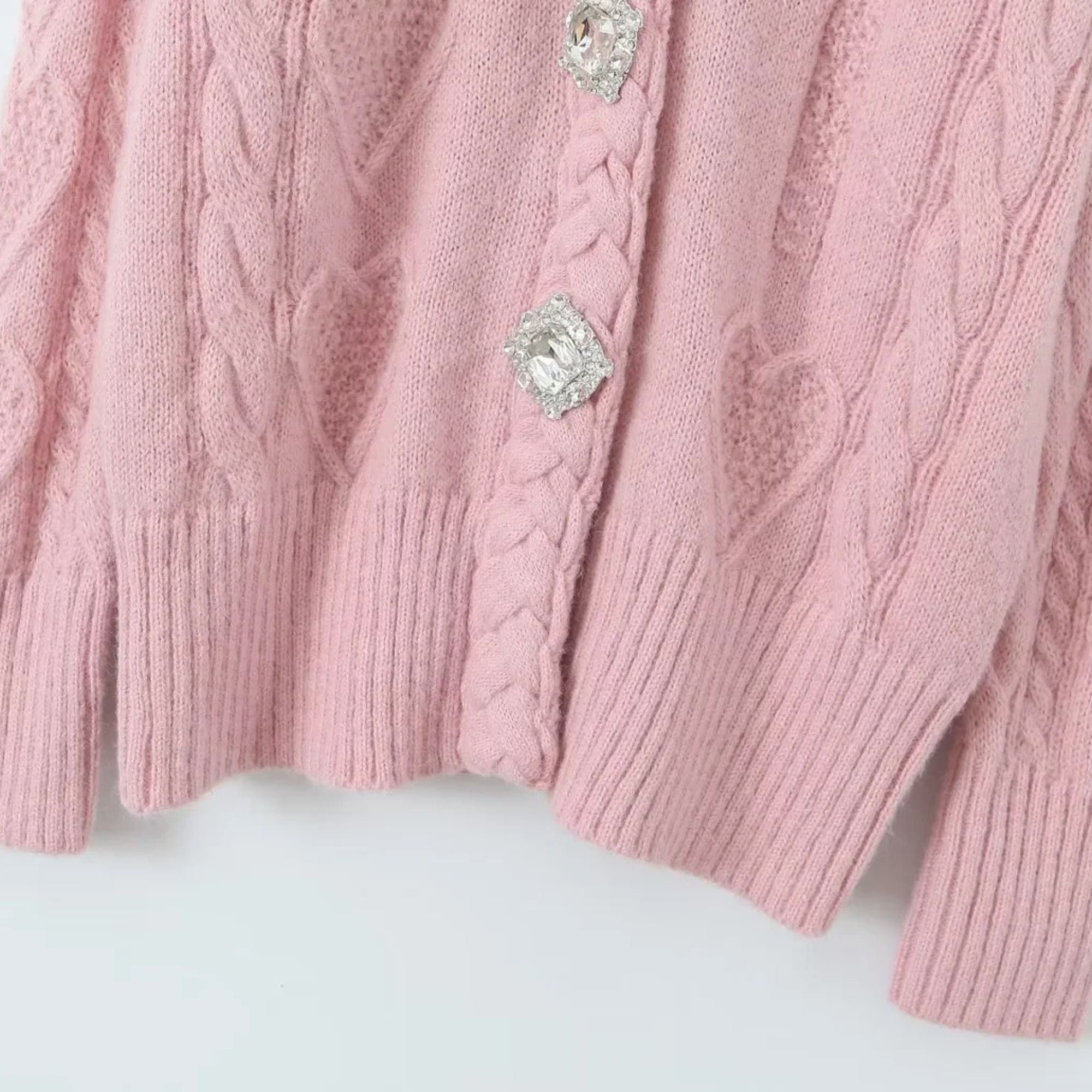Nana knitted long jacket