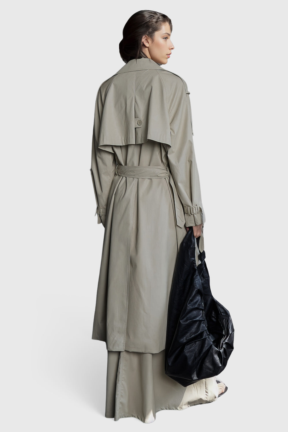 Regular Trenchcoat with Belt - Vanilla