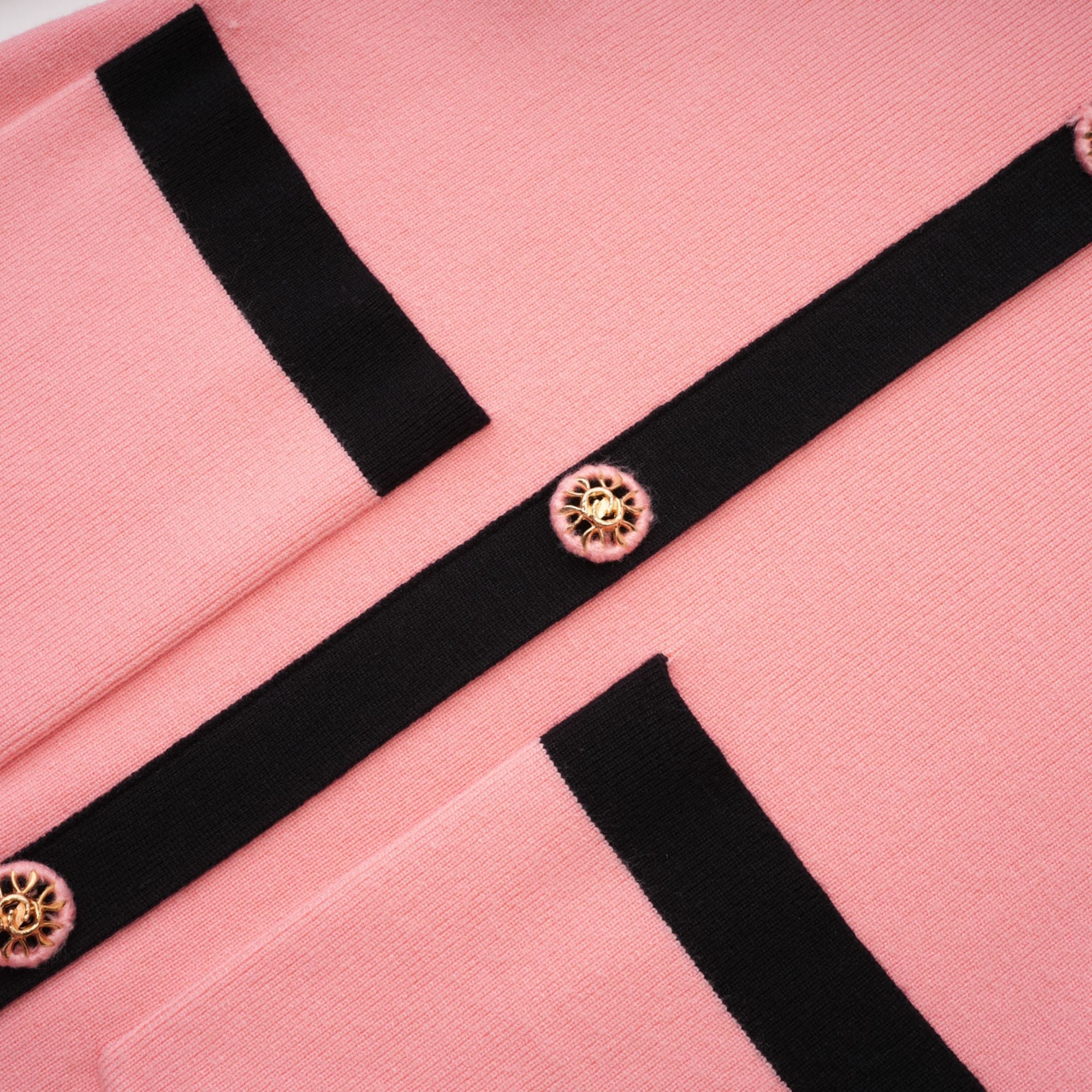Valérie pink long-sleeved dress