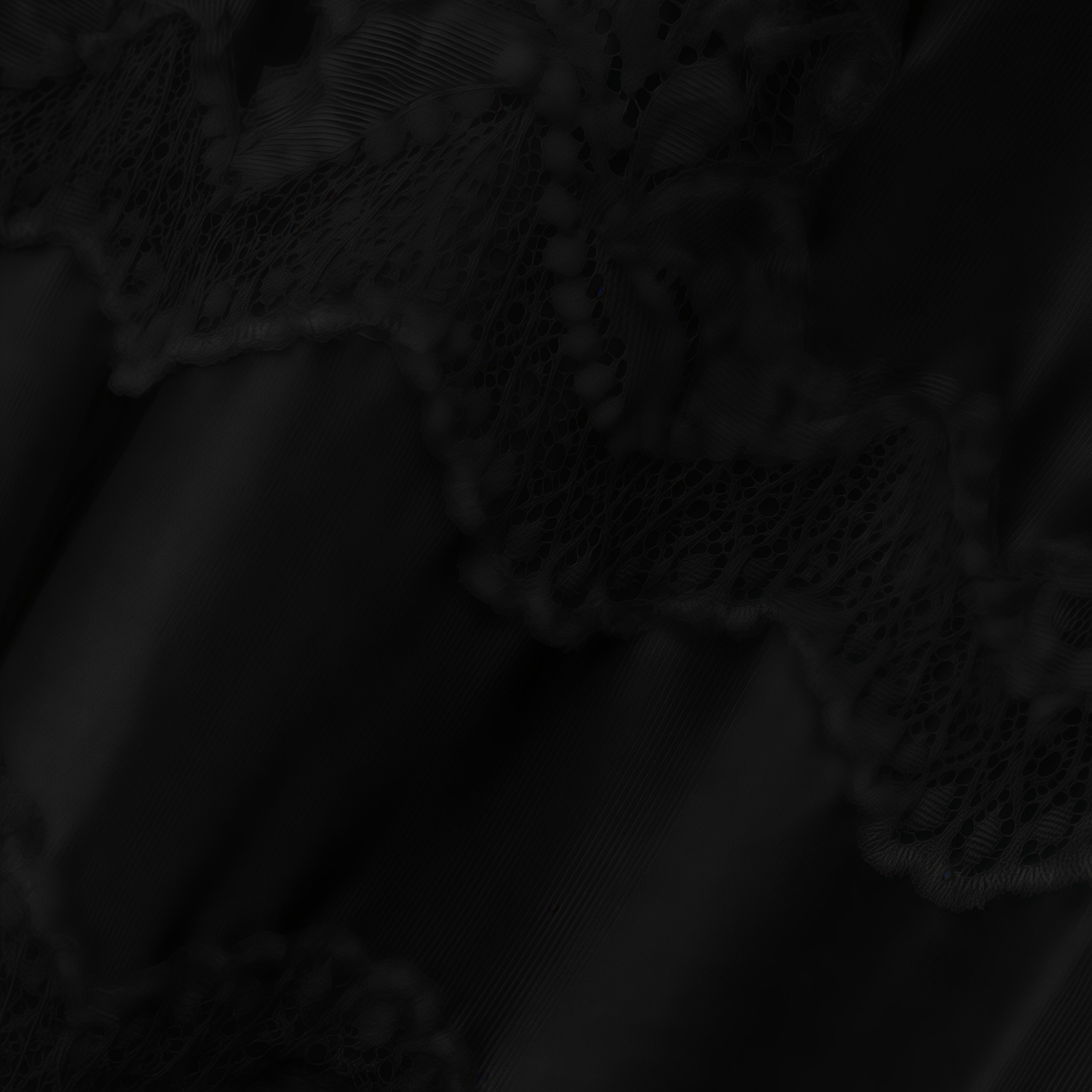 Airelle Black Satin Panel Lace Maxi Dress (Final Sale-US Only)
