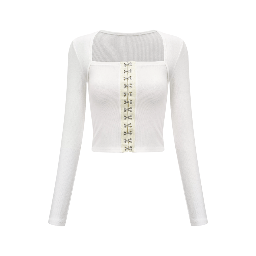 Weekend-buckle-detail top